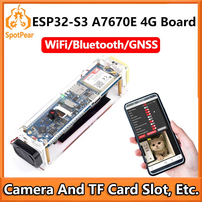 Lolin S3 - Waveshare ESP32-S3 A7670E 4G development board