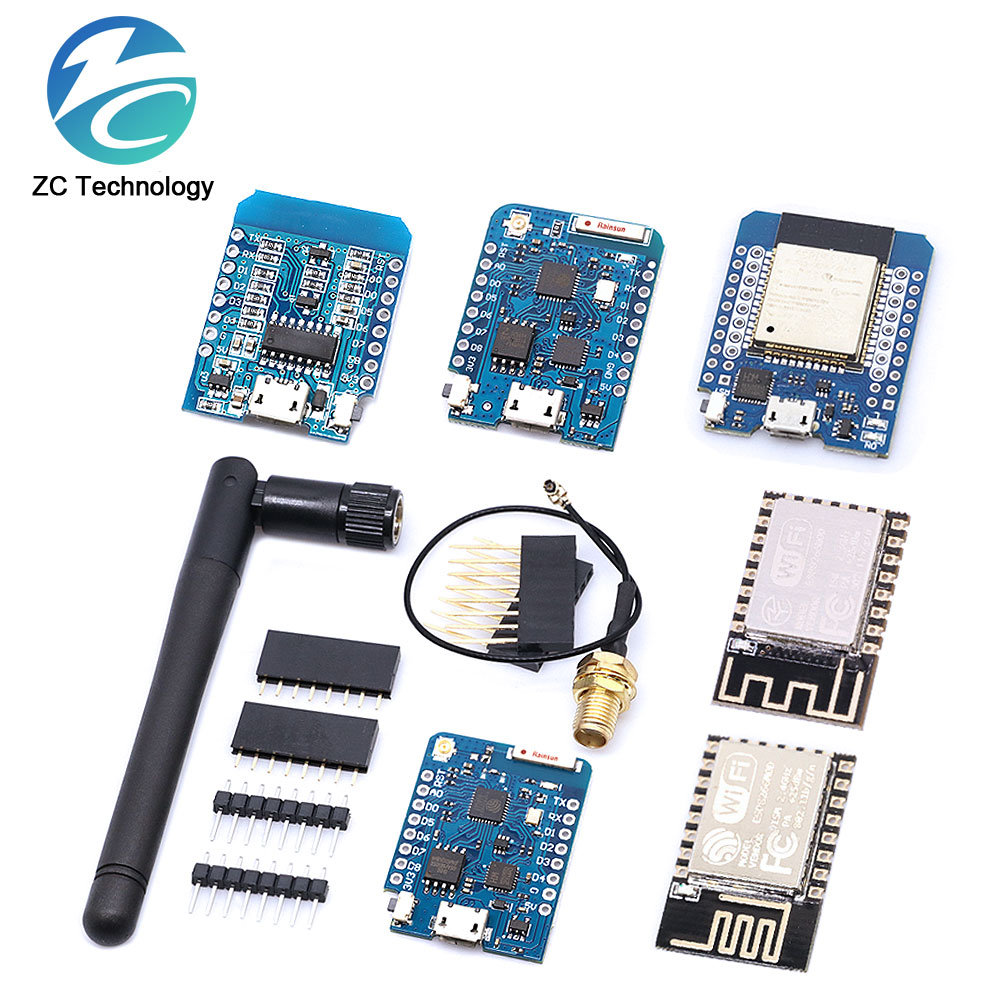 Wemos D1 Mini - ESP8266 ESP-12 ESP-12F ESP32 CH340G CH340