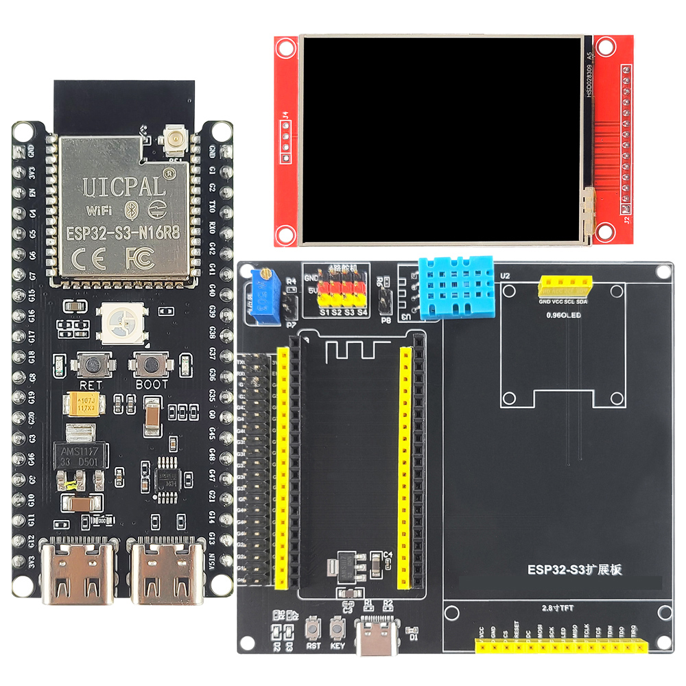 Esp32 S3 Devkitc 1 - ESP32-S3-DevKitC-1 Development Board Kit With 2.8