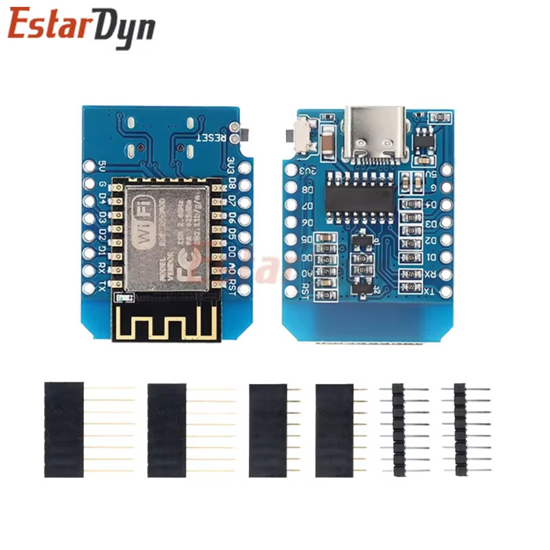 D1 Mini TYPE-C/MICRO ESP8266 E - Nodemcuv2 recension och pris