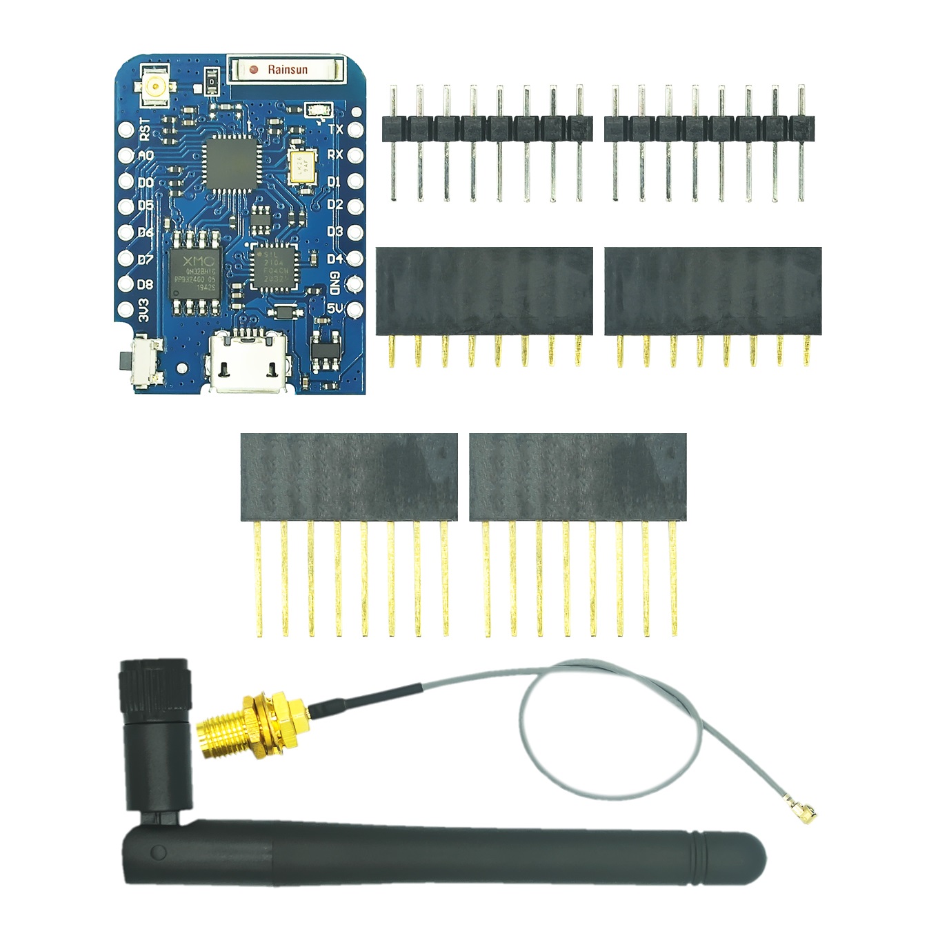 WEMOS D1 Mini Pro 4M 16M Bytes - Wemos D1 Mini recension och pris