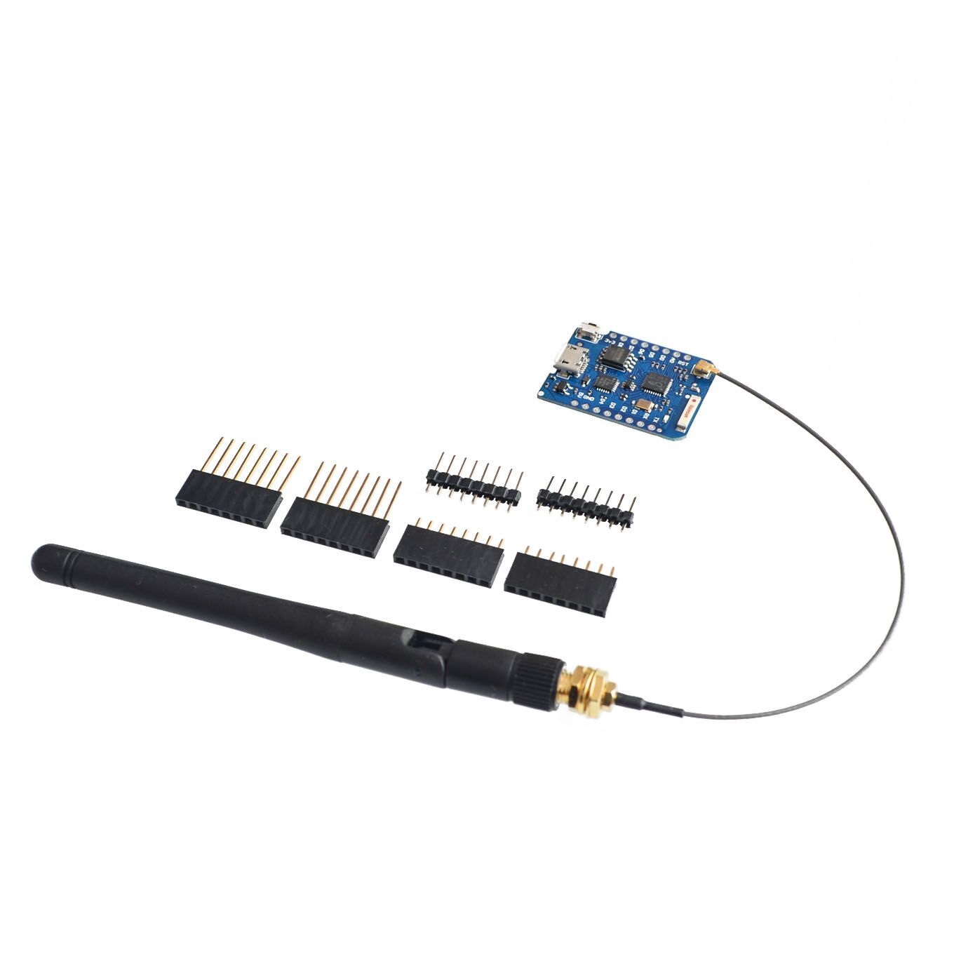 WEMOS D1 Mini Pro 4M 16M Bytes - Wemos D1 Mini recension och pris