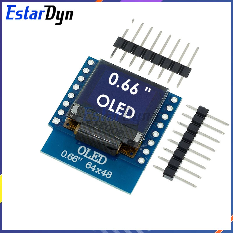 0.66 inch OLED LED LCD Dispaly - Wemos D1 Mini recension och pris