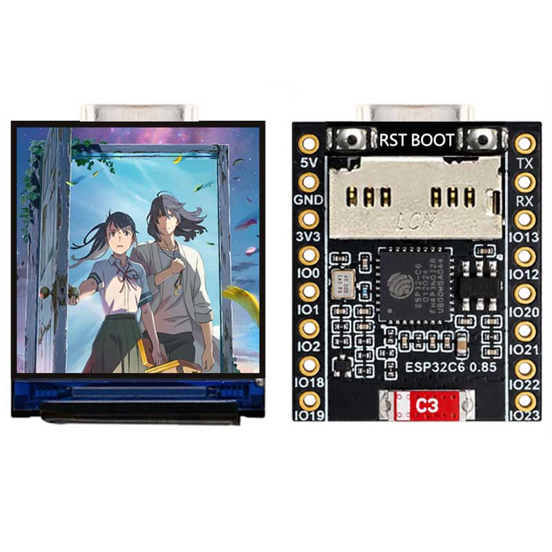 ESP32 C6 0.85 Inch 128X128 IPS - Doit Esp32 recension och pris