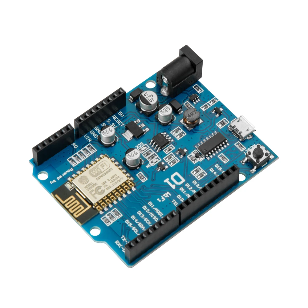 ESP-12E WeMos D1 UNO R3 CH340  - Wemos D1 recension och pris