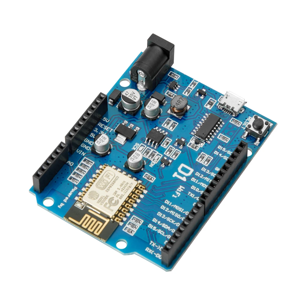 ESP-12E WeMos D1 UNO R3 CH340  - Wemos D1 recension och pris