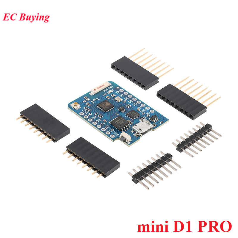 10Pcs/1pc WeMos LOLIN D1 Mini  - D1 Mini Pro recension och pris