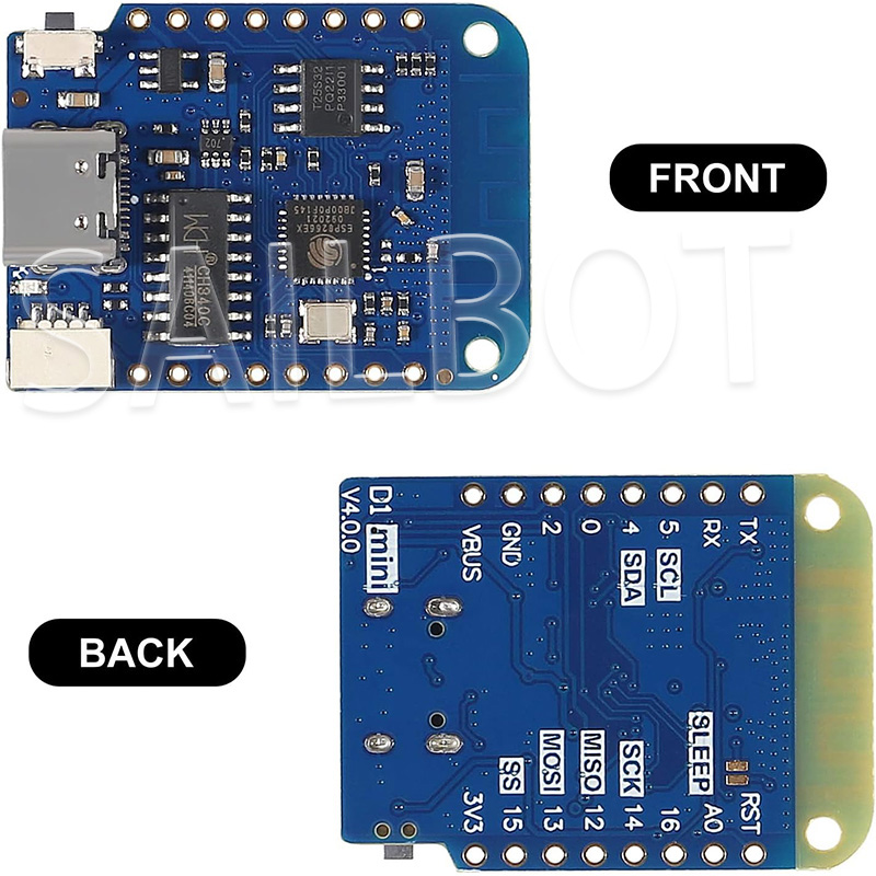 1-10PCS WeMos D1 Mini ESP8266  - Wemos D1 Mini recension och pris