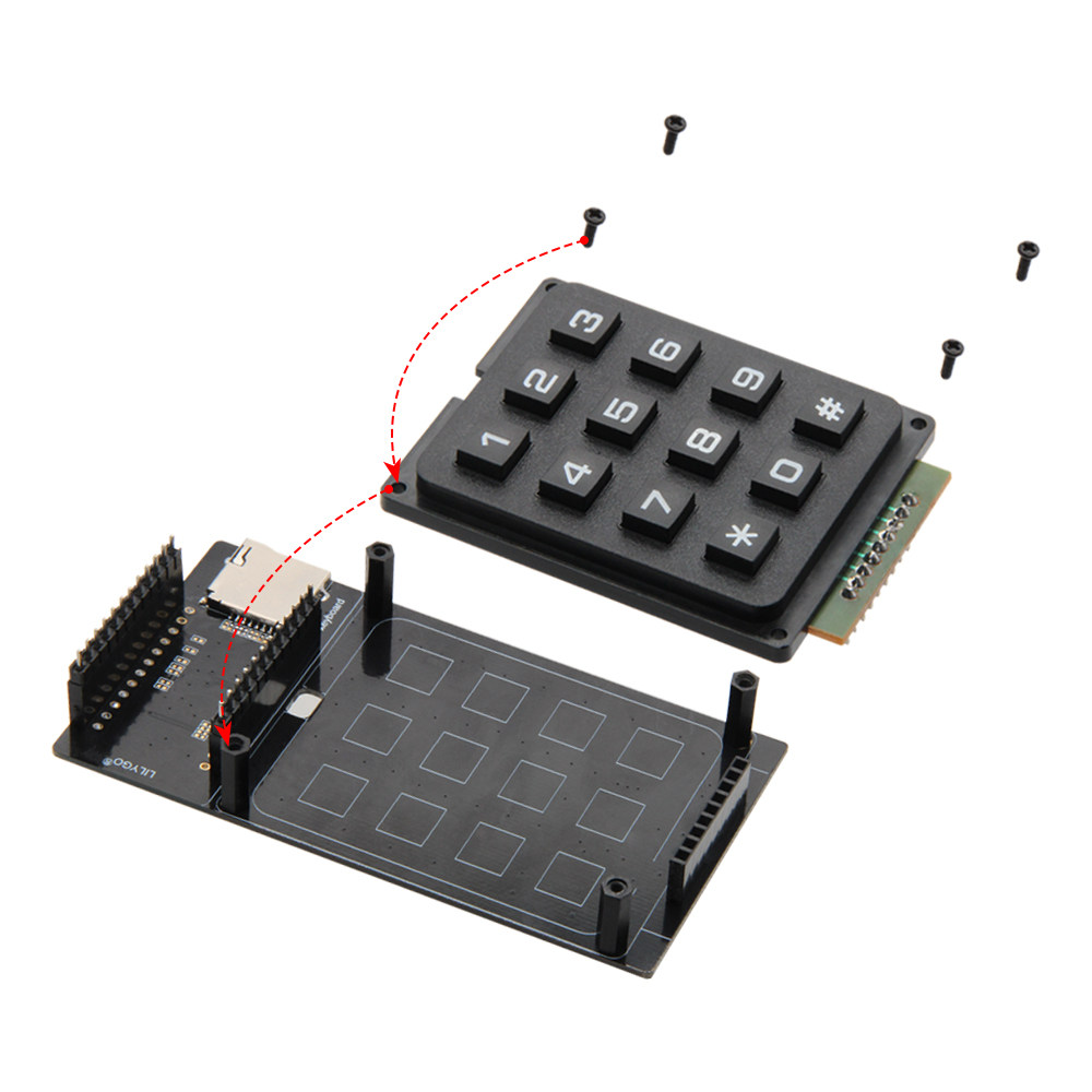 LILYGO  TTGO T-Display Keyboar - Ttgo Tdisplay recension och pris
