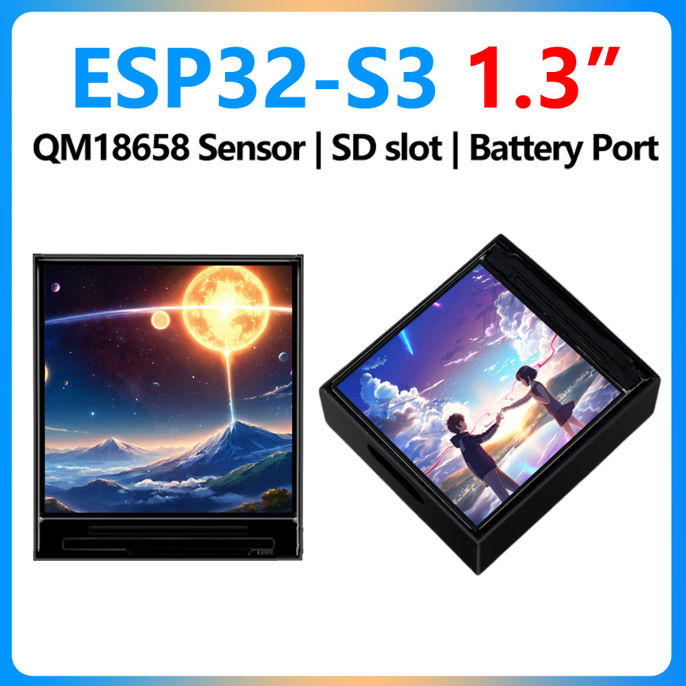 Waveshare ESP32-S3 1.3inch LCD - Lolin S3 recension och pris