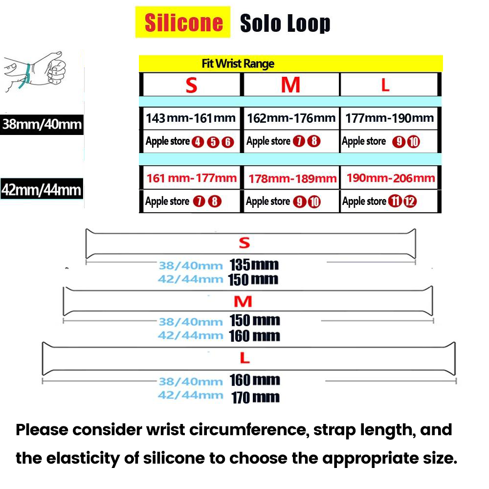 Solo Loop Silicone for Apple W - Ttgo T Watch recension och pris