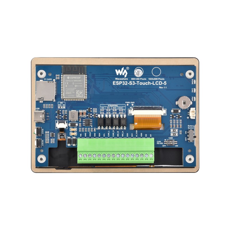 Waveshare ESP32-S3-Touch-LCD-5 - Waveshare Esp32 recension och pris