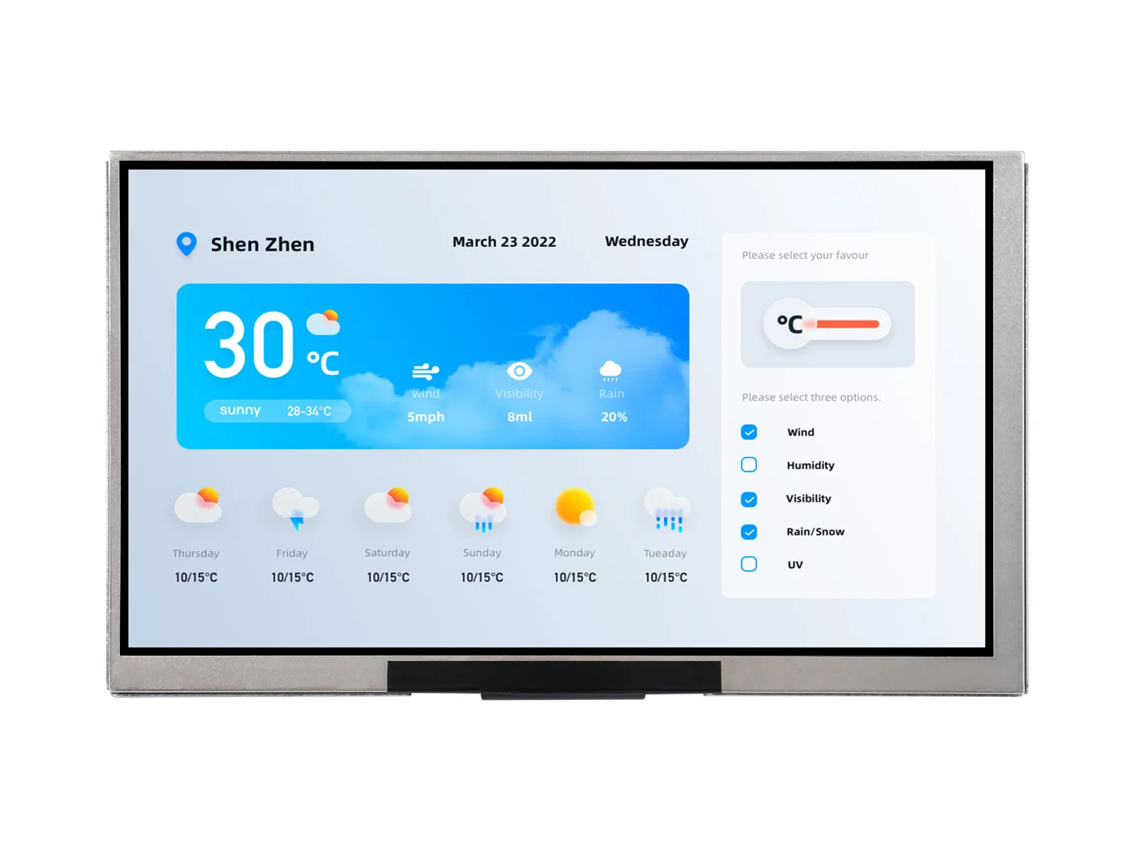 Waveshare ESP32-S3 7inch Displ - Waveshare Esp32 recension och pris