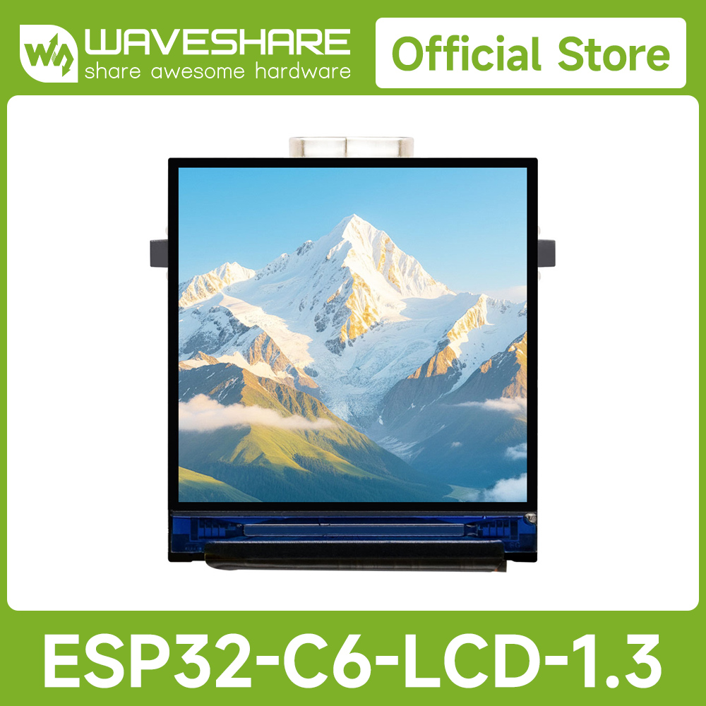 Waveshare ESP32-C6 1.3-inch LC - Waveshare Esp32 recension och pris