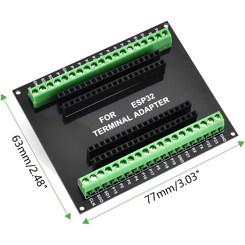 3pcs 38PIN ESP32 Breakout Boar - Nodemcu 32S recension och pris