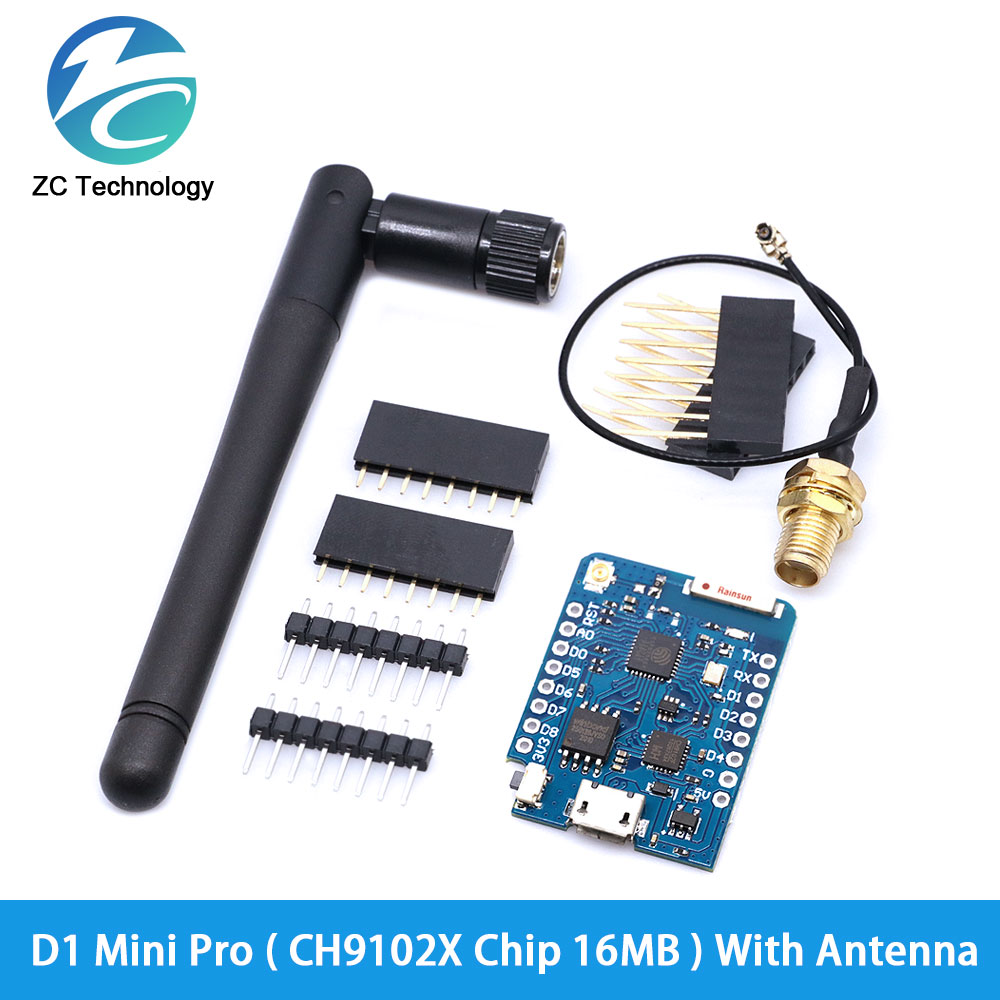 ESP8266 ESP-12 ESP-12F ESP32 C - Wemos D1 Mini recension och pris