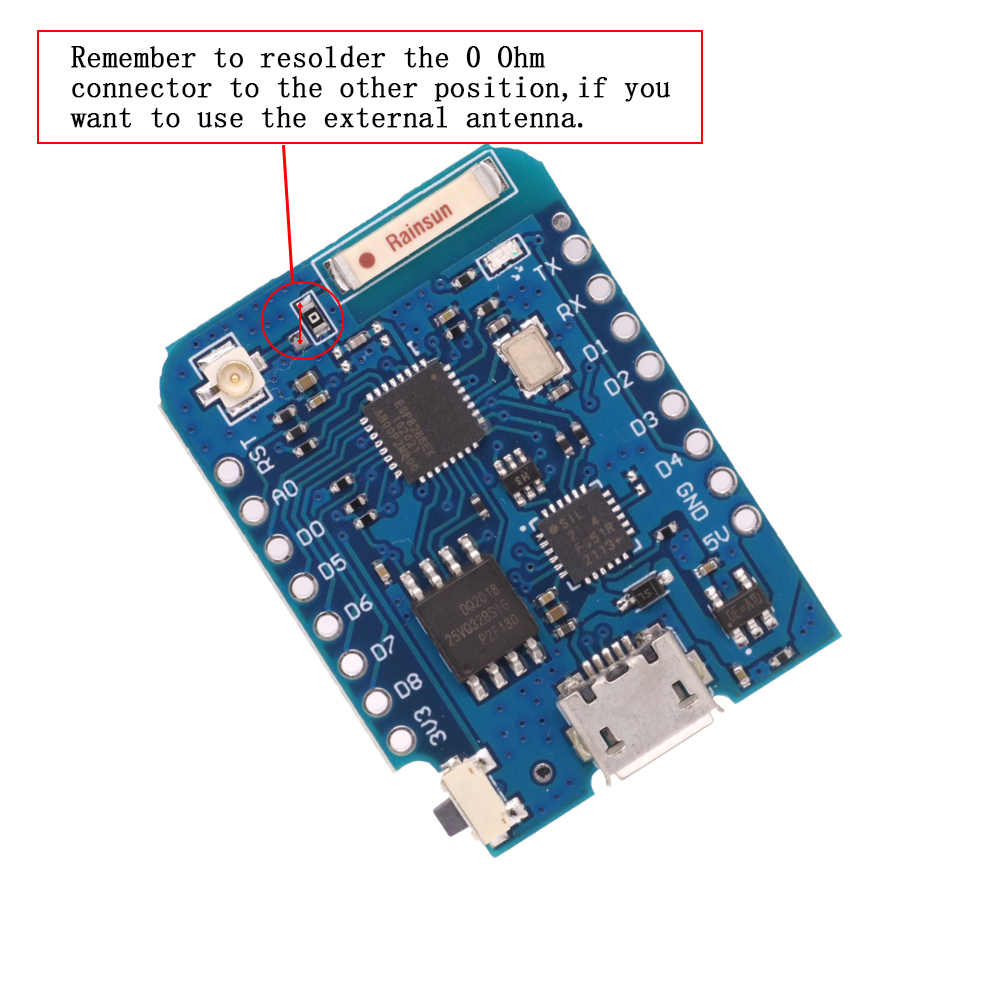WeMos D1 Mini Pro V3.0 NodeMcu - Wemos D1 Mini recension och pris