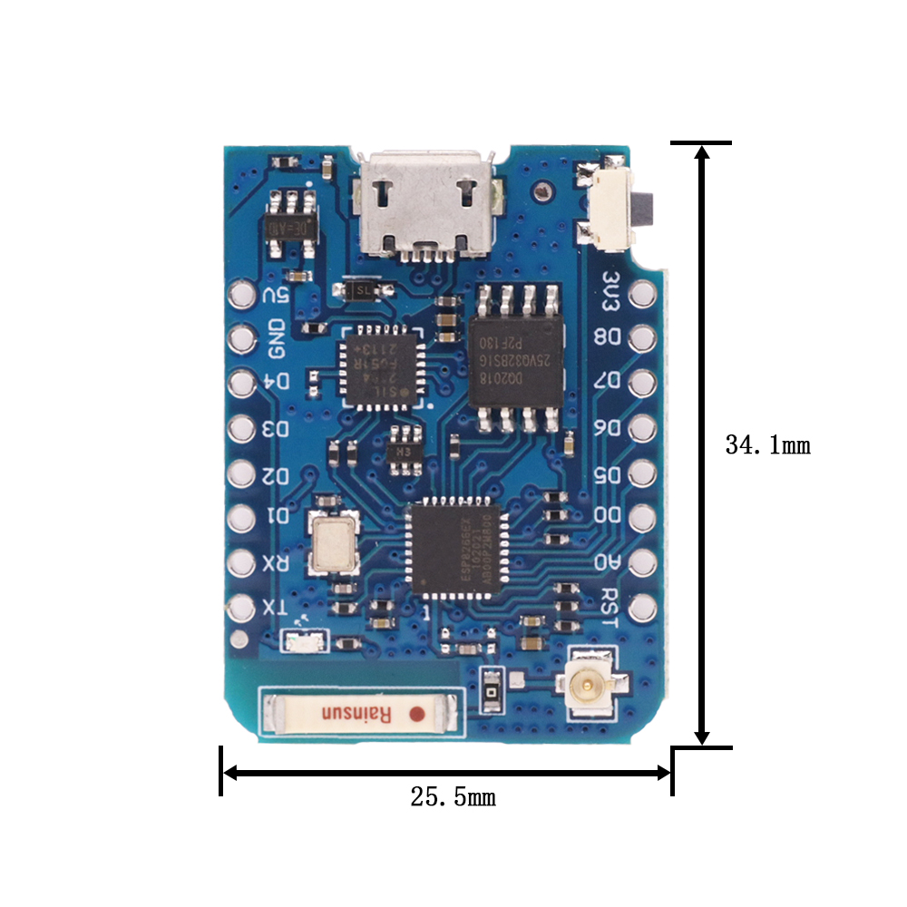WeMos D1 Mini Pro V3.0 NodeMcu - Wemos D1 Mini recension och pris