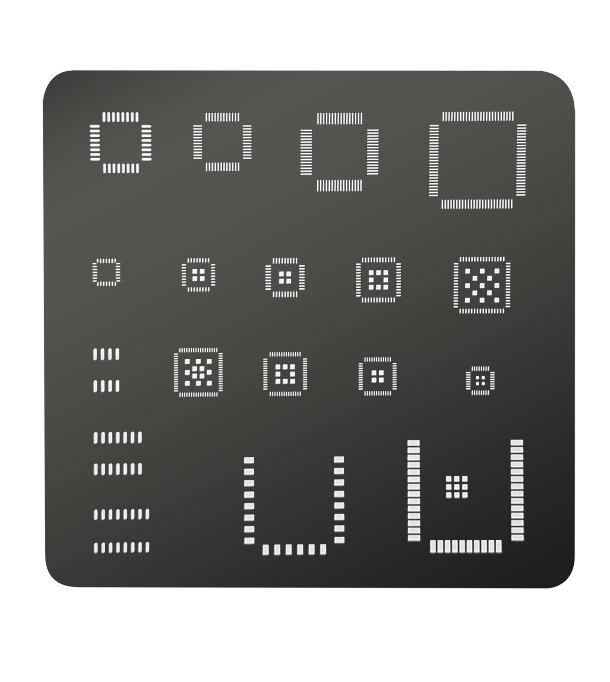 Universal IC Stencil QFP QFN S - Doit Esp32 recension och pris