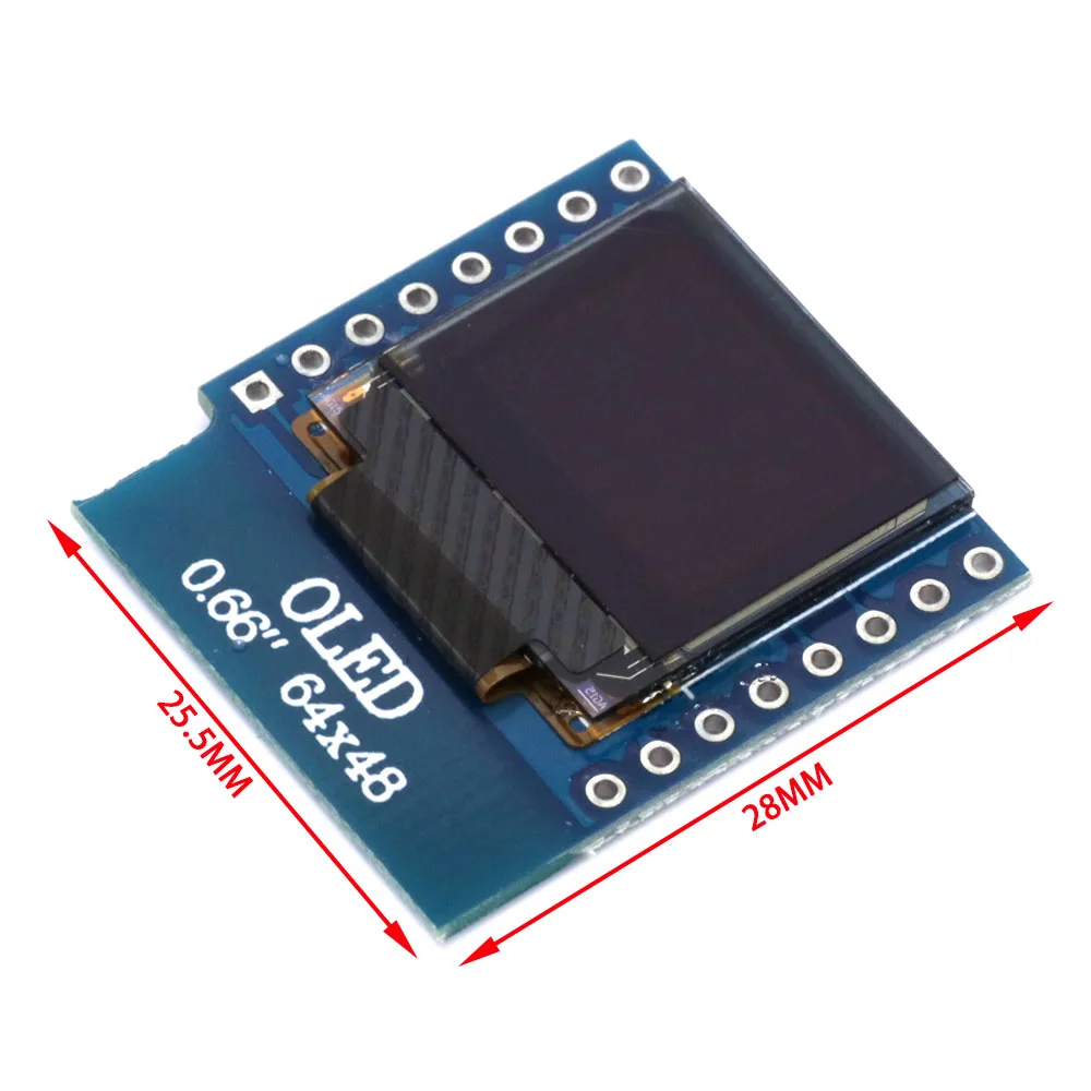 SSD1306 I2C OLED Display for W - Wemos D1 Mini recension och pris