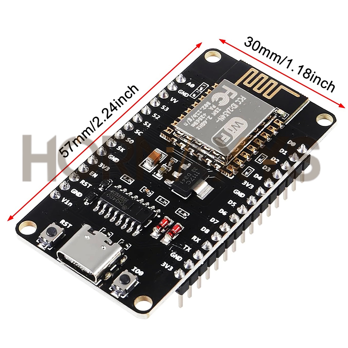 1-10pcs/ESP8266 NodeMCU LUA CH - Nodemcuv2 recension och pris