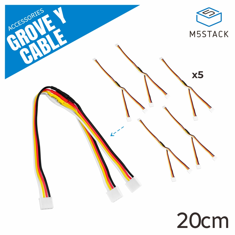 M5Stack Official Grove Y Cable - M5Stack Core2 recension och pris