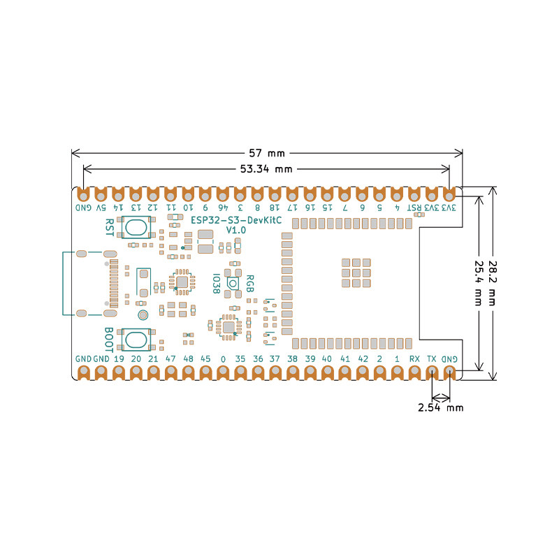 ESP32 S3 Core Board Developmen - Esp32 S3 Devkitc 1 recension och pris