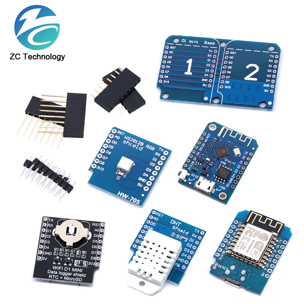 D1 Mini ESP8266 ESP-12F CH340G - Wemos D1 Mini recension och pris
