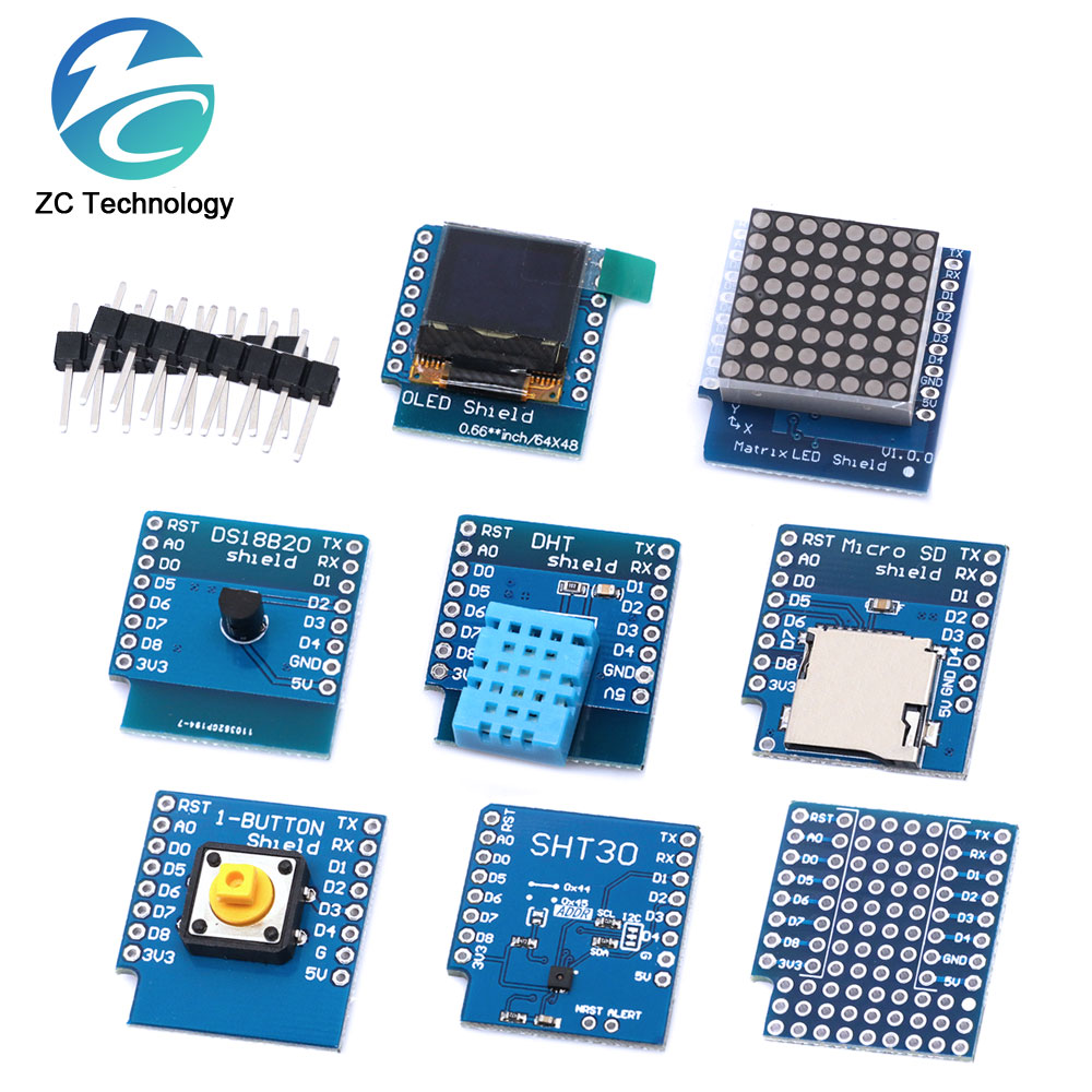 D1 Mini ESP8266 ESP-12F CH340G - Wemos D1 Mini recension och pris