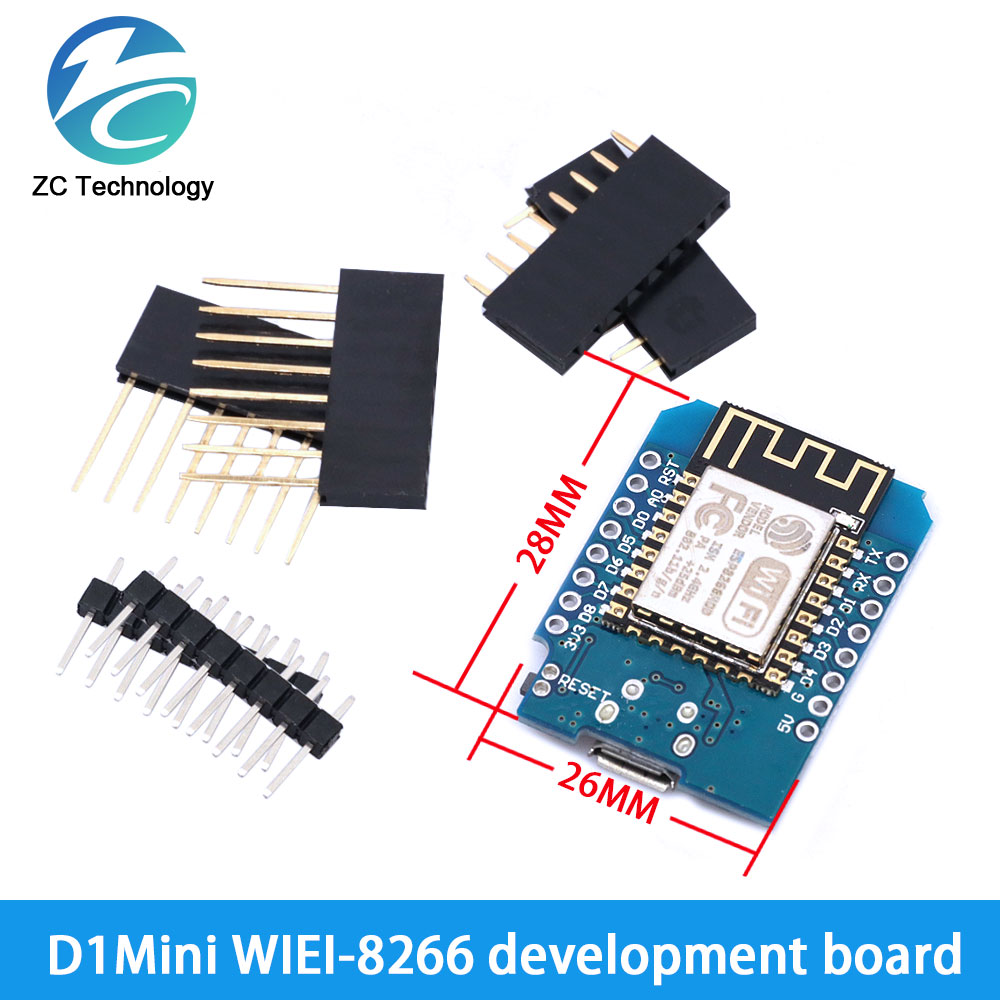 D1 Mini ESP8266 ESP-12F CH340G - Wemos D1 Mini recension och pris