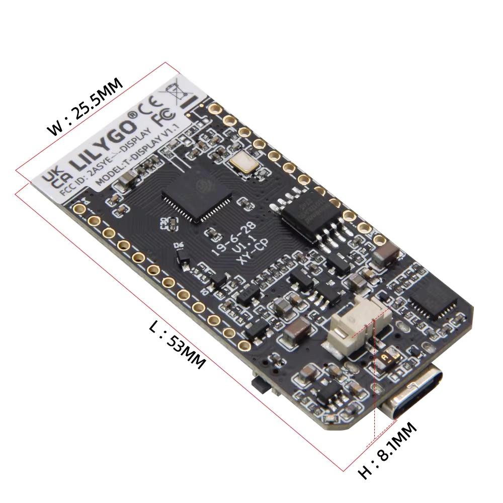 TTGO T-Display MCU32 1.14 Inch - Ttgo Tdisplay recension och pris