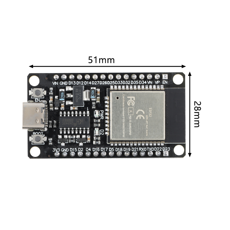 ESP32 Development Board TYPE-C - Devkitc recension och pris