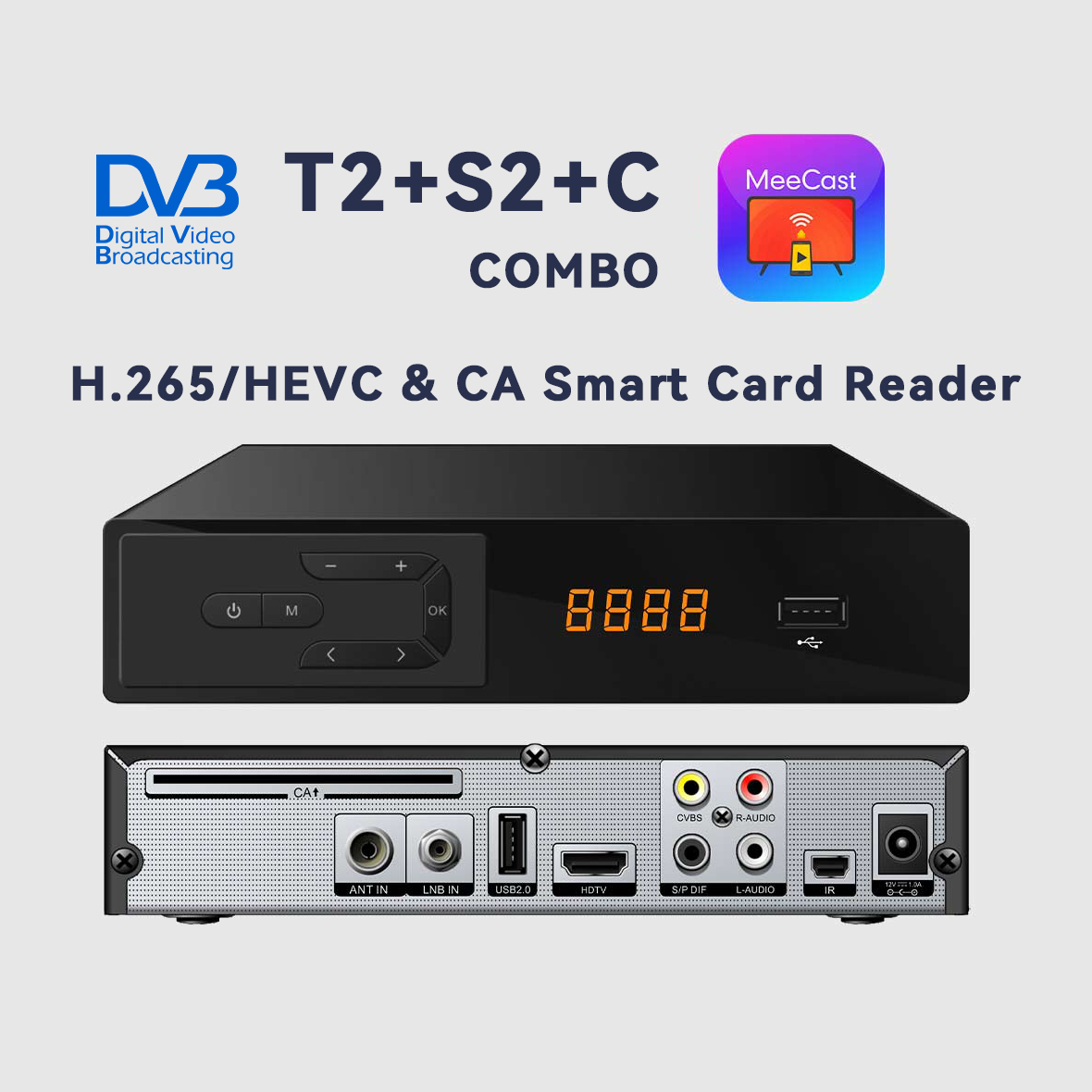 Meecast H.265 Satellite TV Rec - Devkitc recension och pris
