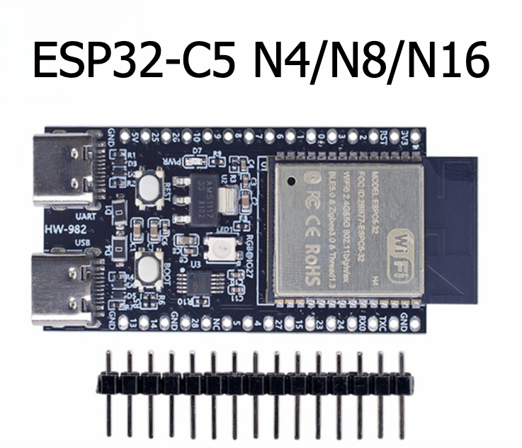 Esp32-c5-devkitc-1 N4/N8/N6 Co - Devkitc recension och pris