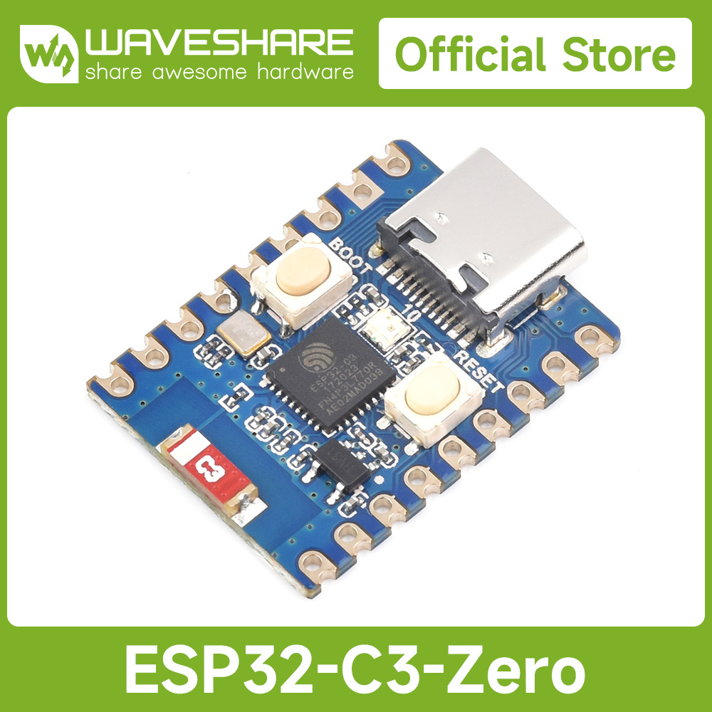 Waveshare ESP32-C3 Zero Mini D - Waveshare Esp32 recension och pris