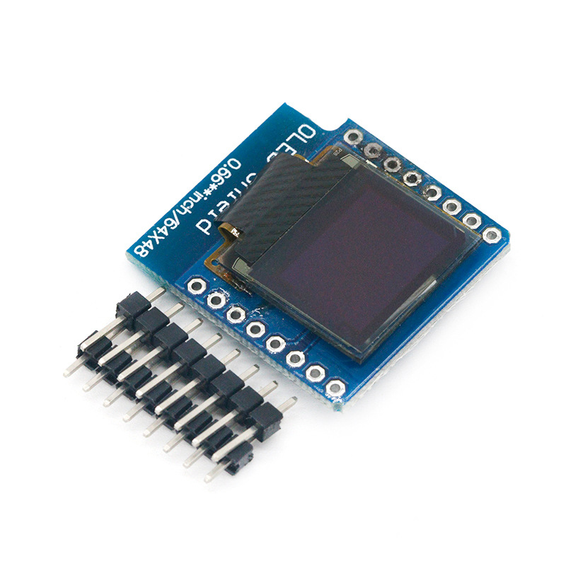 0.66 inch OLED Display Module  - Wemos D1 Mini recension och pris