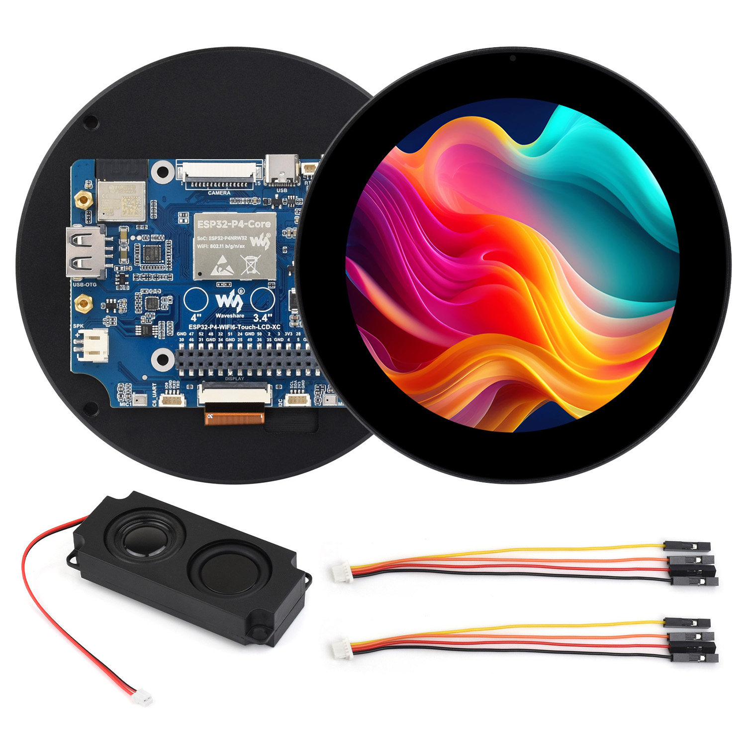 ESP32-P4 3.4/4 Inch Round Touc - Doit Esp32 recension och pris