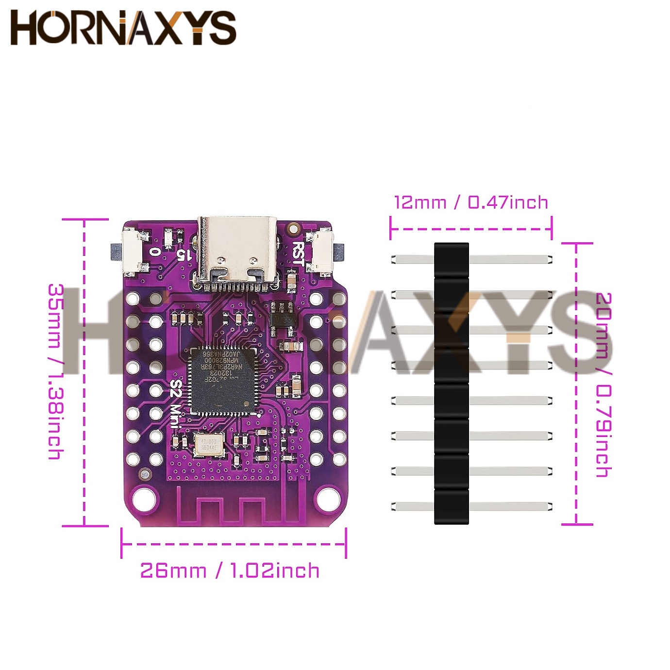 1-10PCS/ESP32 S2 Mini V1.0.0 - - Lolin D32 recension och pris