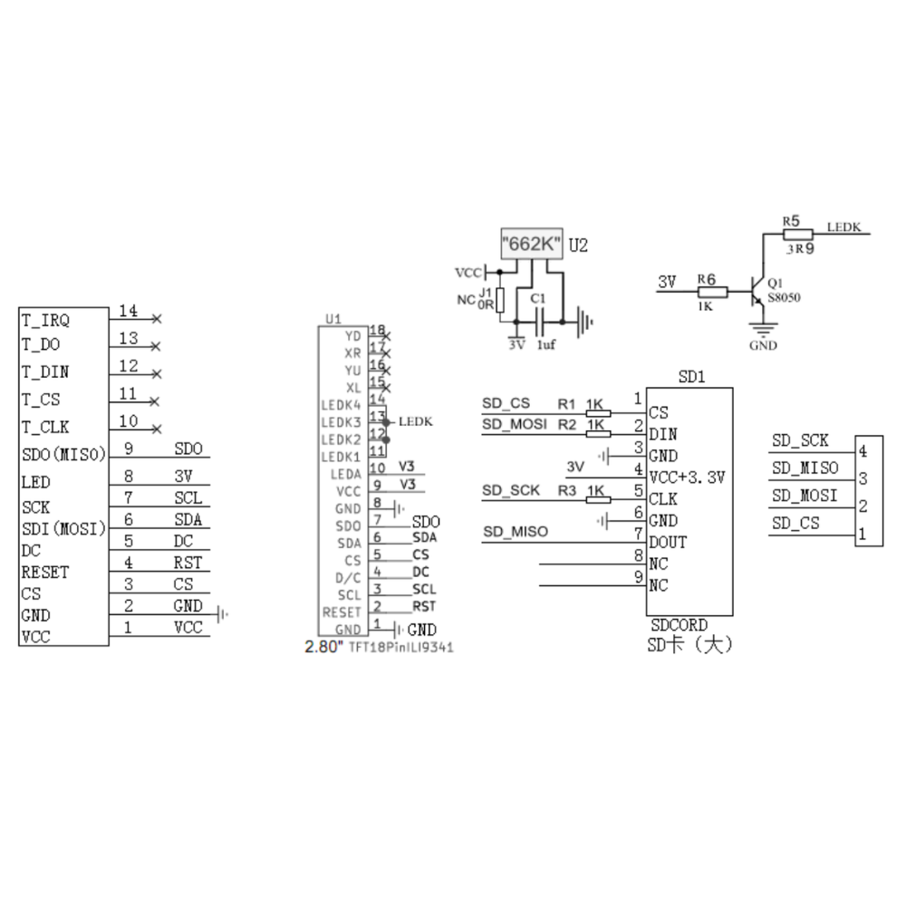 2.8 Inch TFT LCD Display Modul - Esp32 S3 Devkitc 1 recension och pris