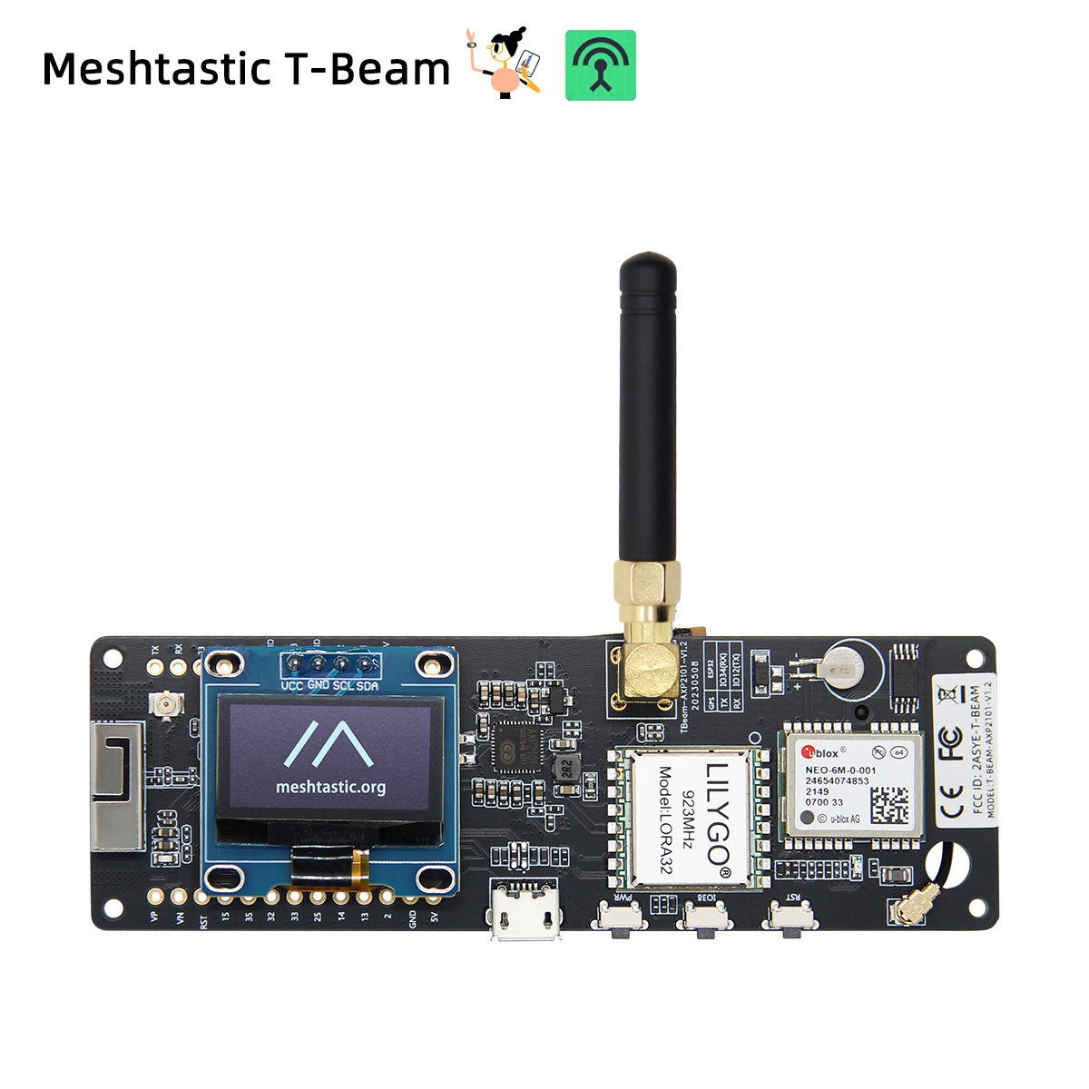 LILYGO® TTGO Meshtastic T-Beam - Ttgo Tdisplay recension och pris