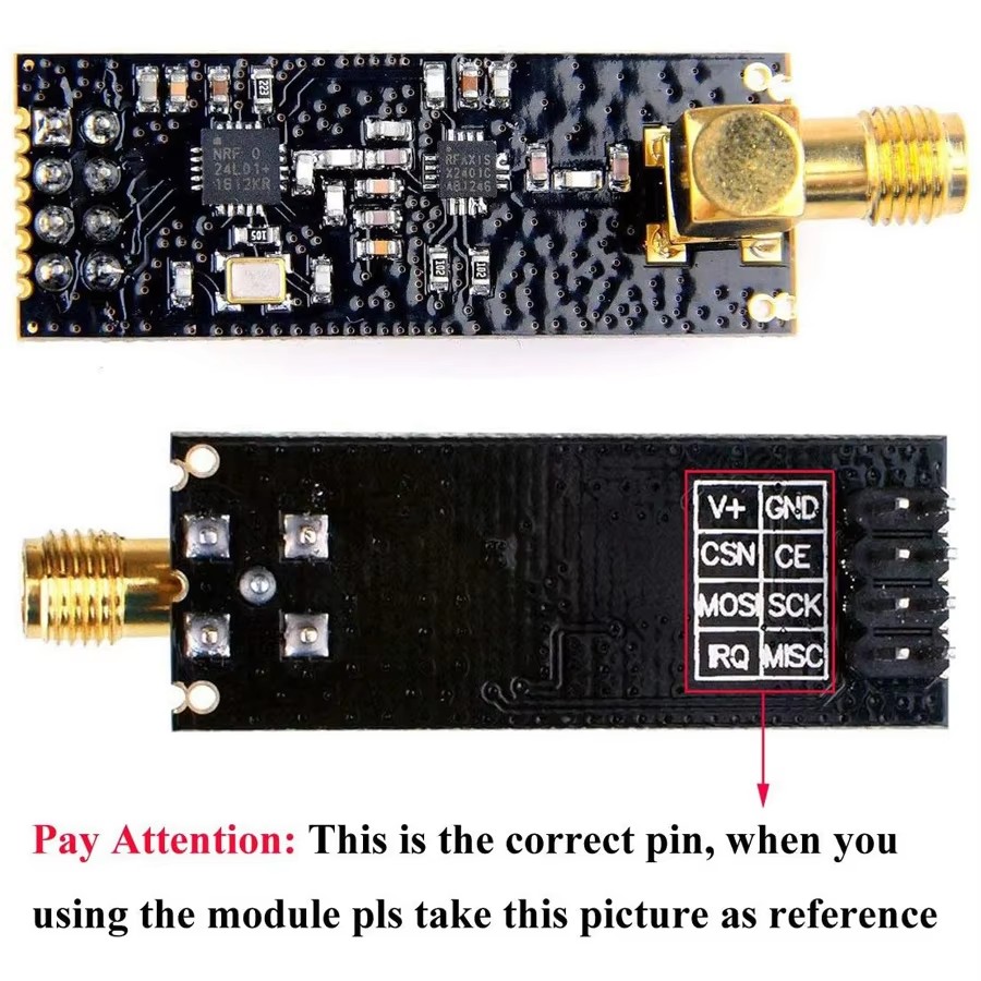 1/2Pc NRF24L01+PA+LNA Wireless - Ttgo T Watch recension och pris