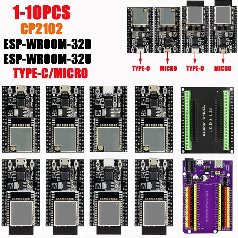 1-10PCS ESP32-DevKitC core boa - Nodemcu 32S recension och pris