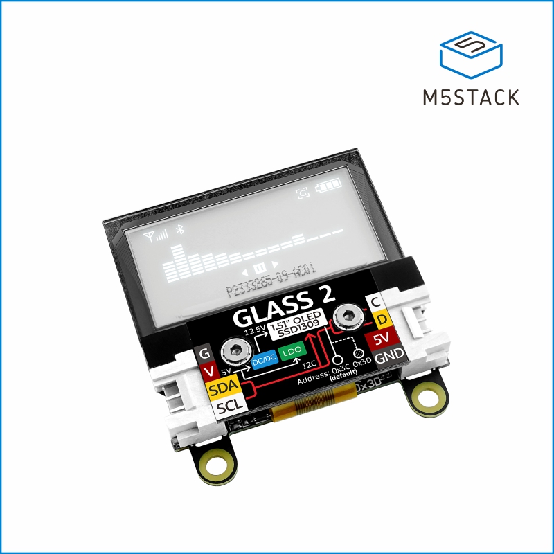 M5Stack Official Glass2 Unit w - M5Stack Core2 recension och pris