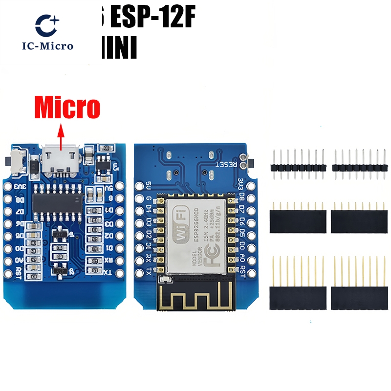1-10pcs ESP8266 D1 Mini WIFI D - Nodemcuv2 recension och pris