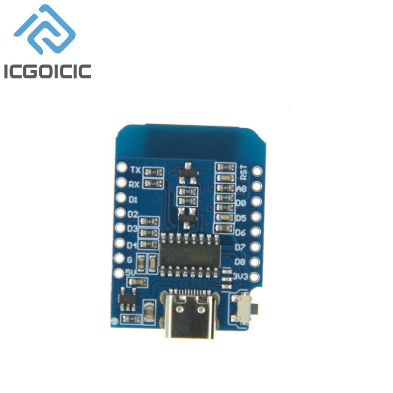 D1 Mini-Mini NodeMcu 4M Bytes  - Wemos D1 Mini recension och pris