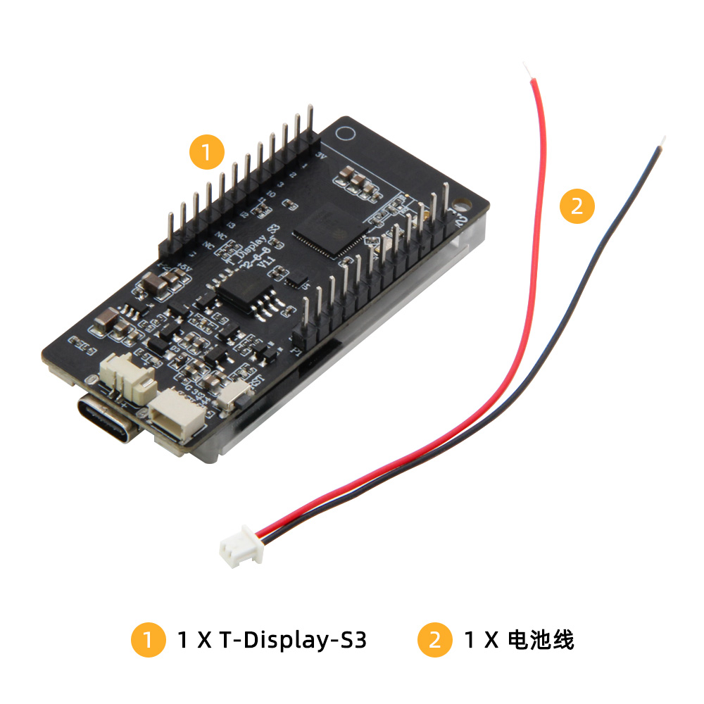 LILYGO T-Display-S3 1.9-Inch L - Lolin S3 recension och pris