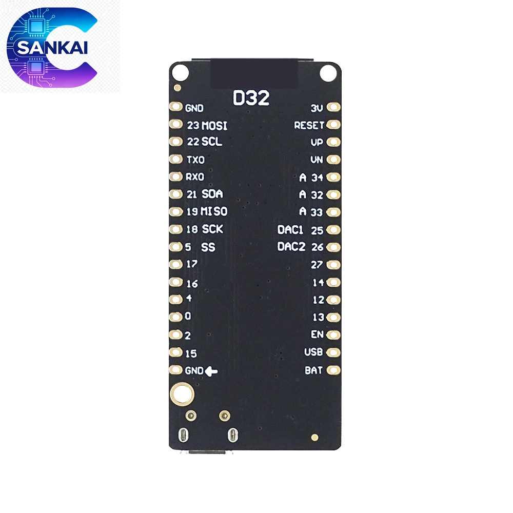 Wemos LOLIN D32 V1.0.0 ESP32 B - Lolin D32 recension och pris