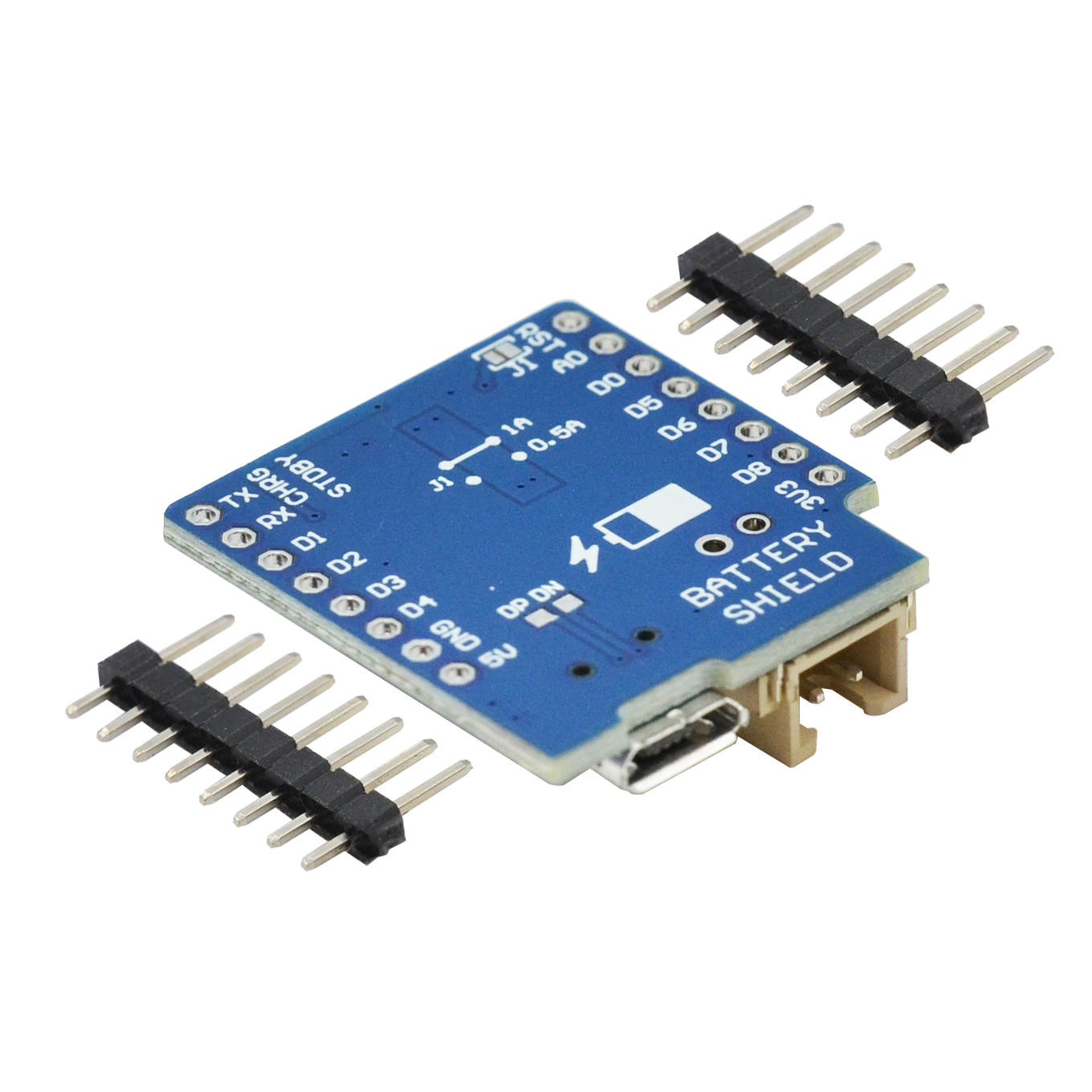 Battery Shield For WEMOS D1 mi - Wemos D1 Mini recension och pris