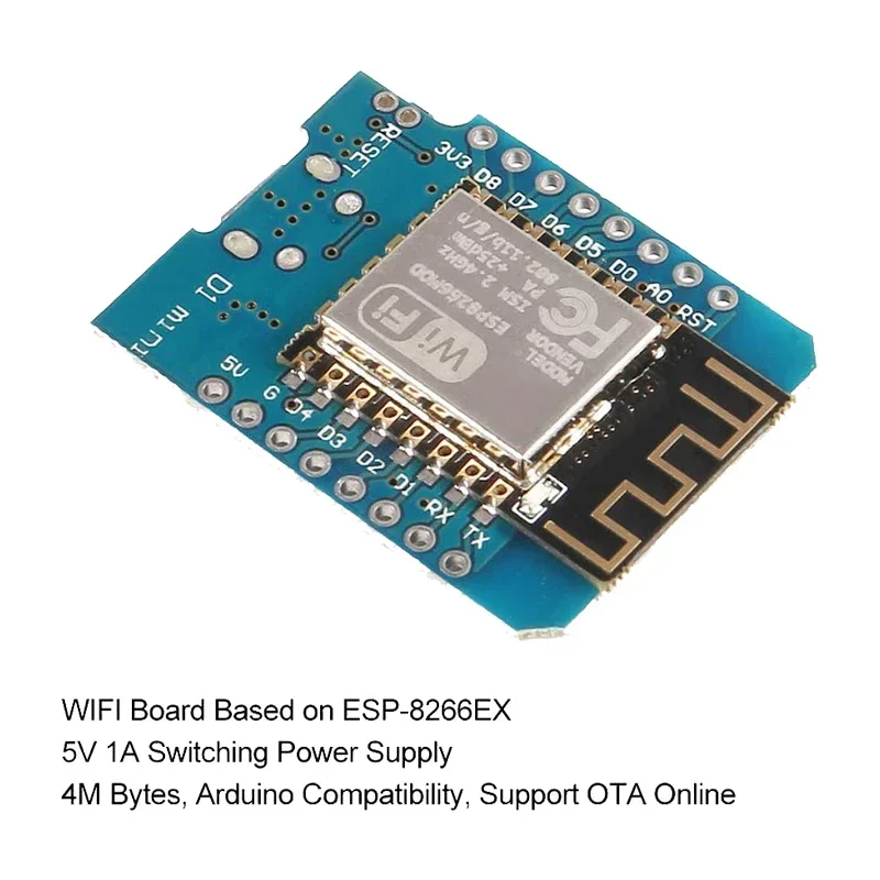 10pcs WeMos D1 Mini Pro V3.0 N - D1 Mini Pro recension och pris