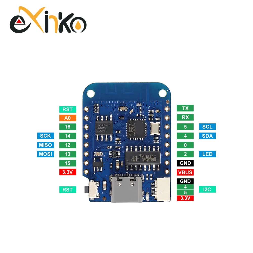 1/5/10PCS WeMos D1 Mini ESP826 - D1 Mini Pro recension och pris